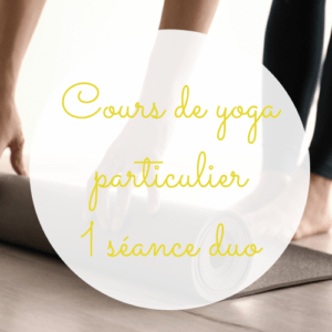 Cours de yoga particulier 1 séance duo