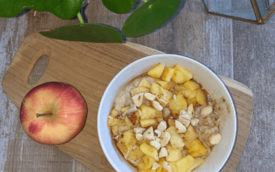 Recette porridge d’automne aux pommes